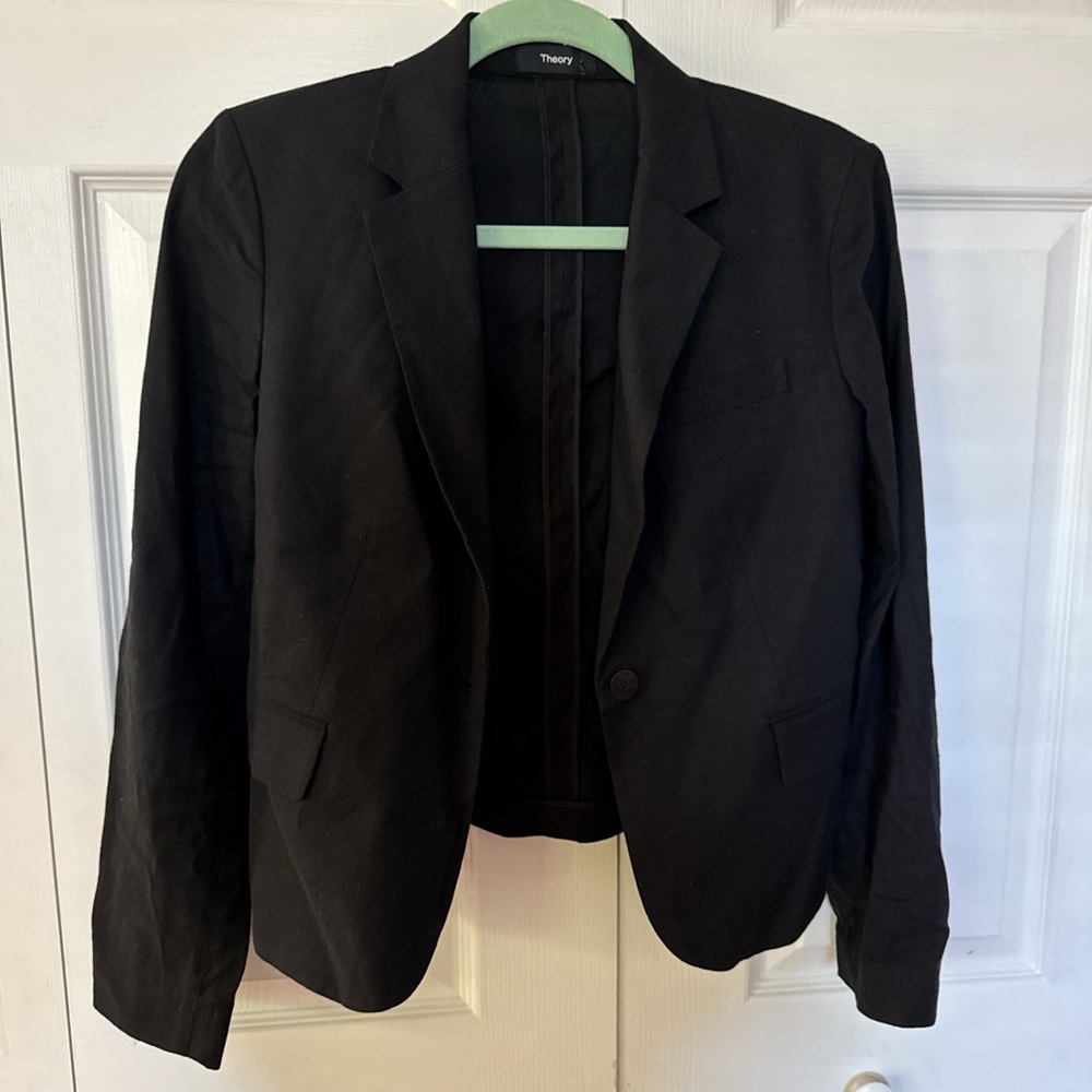 Theory Women's Classic Black Suit Jacket